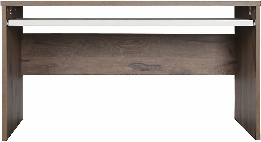 VOGL Möbelfabrik Schreibtisch "Barrie mit 2-farbigem Tastaturauszug", in 2 günstig online kaufen