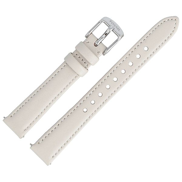 Fossil Uhrenarmband 14mm Leder Beige ES-3793 günstig online kaufen