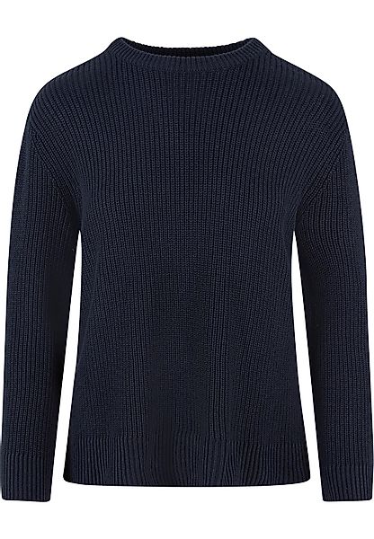 URBAN CLASSICS Rundhalspullover "Urban Classics Damen Ladies Rib Knit Sweat günstig online kaufen