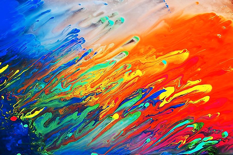 Papermoon Fototapete "Abstrakt Farben" günstig online kaufen