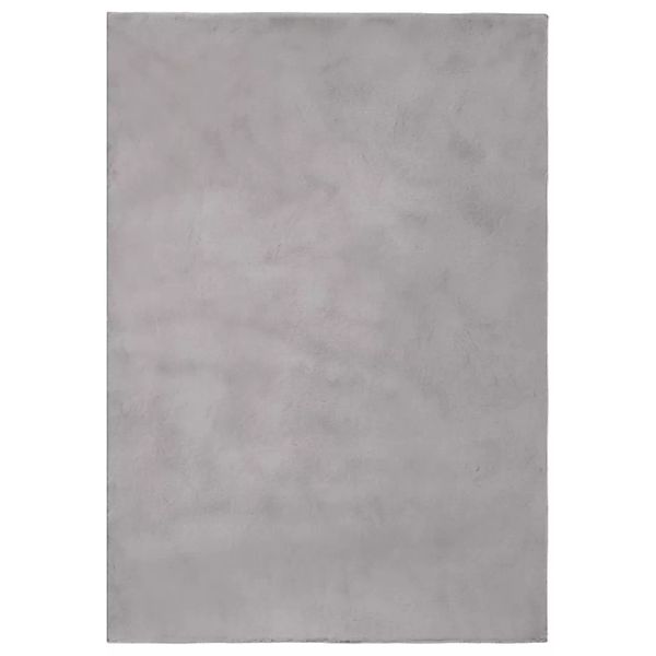 Teppich Kunstkaninchenfell 180x270 Cm Grau günstig online kaufen