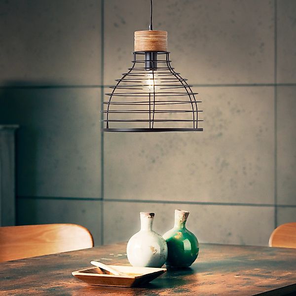 Brilliant Pendelleuchte »Avia«, 1 flammig, Leuchtmittel E27   ohne Leuchtmi günstig online kaufen