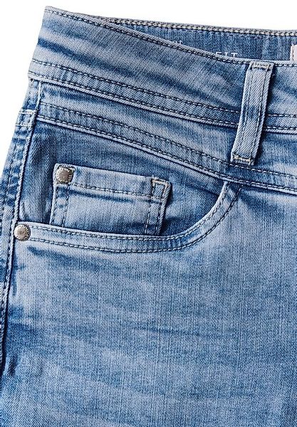 STREET ONE Slim-fit-Jeans High Waist günstig online kaufen