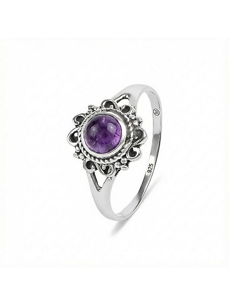 mantraroma Silberring CARINO aus 925 Silber mit Amethyst (Ring mit Schmuckb günstig online kaufen