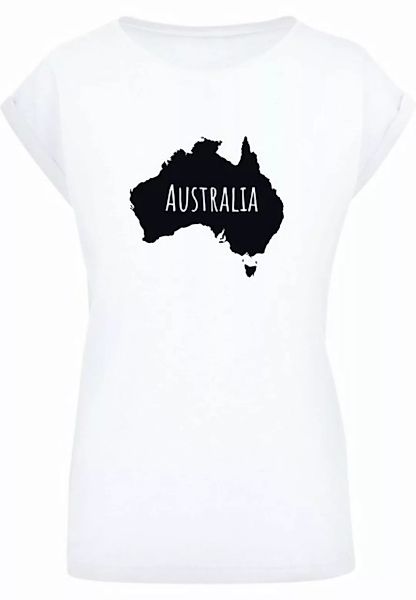 Merchcode T-Shirt Merchcode Damen Ladies Australia Extended Shoulder Tee (1 günstig online kaufen