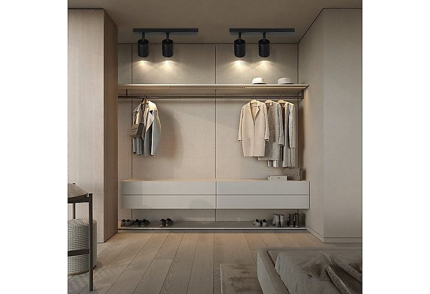 ZMH Deckenstrahler 2 Flammig Deckenleuchte 30CM Modern-Design GU10 Industri günstig online kaufen