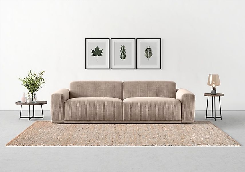 TRENDMANUFAKTUR Big-Sofa »Braga, mit hochwertigem Kaltschaum, Megasofa, in günstig online kaufen