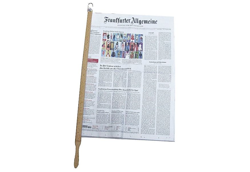 BigDean Zeitungsständer Zeitungshalter Primus Buche natur (Packung, 1 St., günstig online kaufen