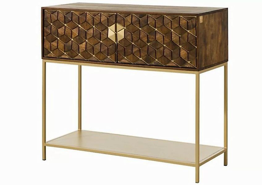 Massivmoebel24 Barschrank (Bar Mango 122x50x110 braun geölt DIAMOND #213) günstig online kaufen