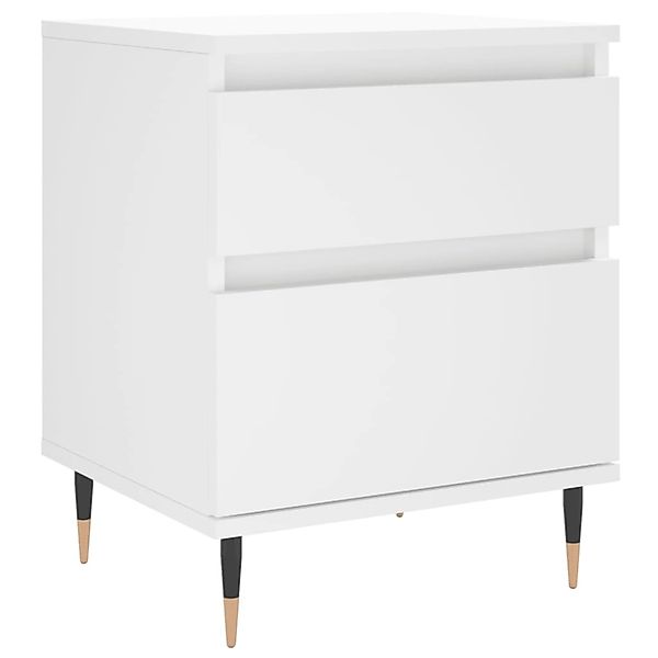 vidaXL Nachttisch Nachttisch Weiß 40x35x50 cm günstig online kaufen