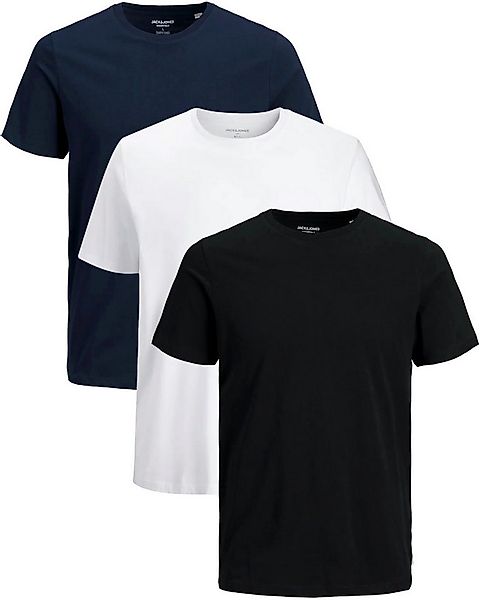 Jack & Jones PlusSize Print-Shirt (Spar-Set, 3er-Pack) Big Size Shirt Überg günstig online kaufen
