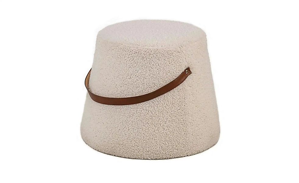 Pouf   ¦ weiß ¦ Maße (cm): B: 42 H: 36 Polstermöbel > Hocker > Sitzpouf - H günstig online kaufen