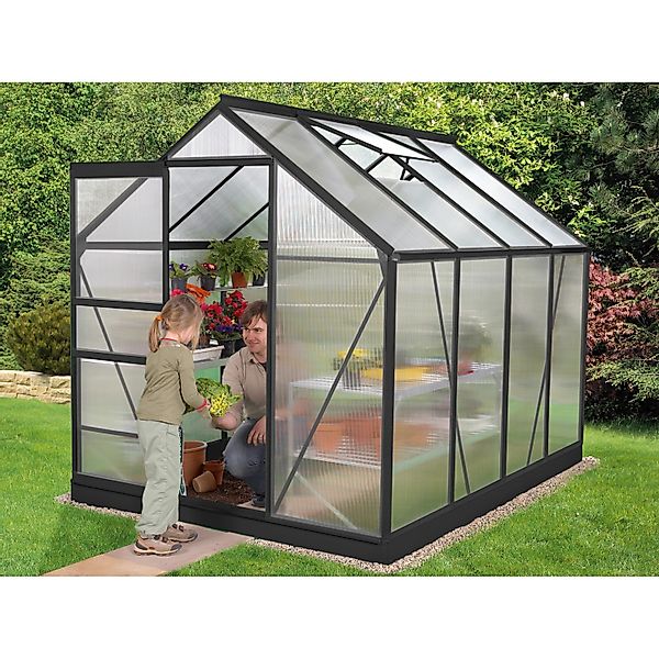 Vitavia Gewächshaus Venus 5000 Schwarz 5 m² günstig online kaufen