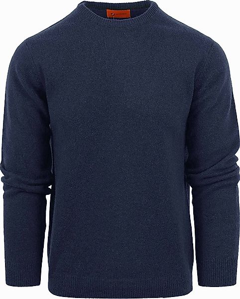 Suitable Lammwolle Pullover Rundhals Navy - Größe XXL günstig online kaufen