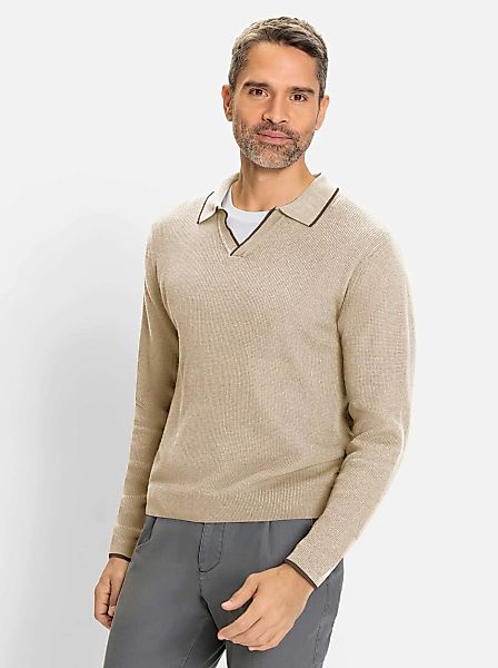 Marco Donati Langarmshirt "Strickshirt" günstig online kaufen