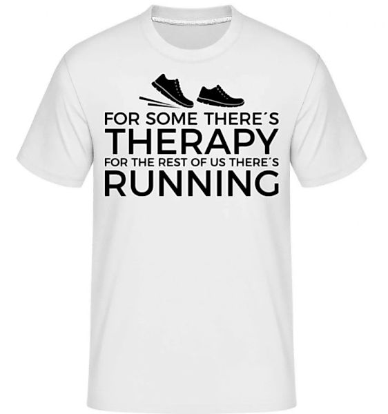 Running Is My Therapy · Shirtinator Männer T-Shirt günstig online kaufen