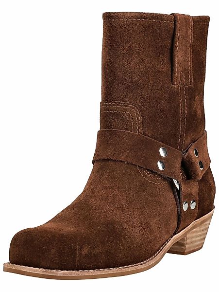 Jeffrey Campbell Bikerboots "Jeffrey Campbell Stiefelette Veloursleder" günstig online kaufen