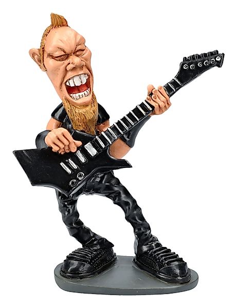 Figuren Shop GmbH Dekofigur Lustige Rockstar günstig online kaufen