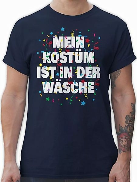 Shirtracer T-Shirt Mein Kostüm ist in der Wäsche Konfetti I Fastnacht I Fas günstig online kaufen