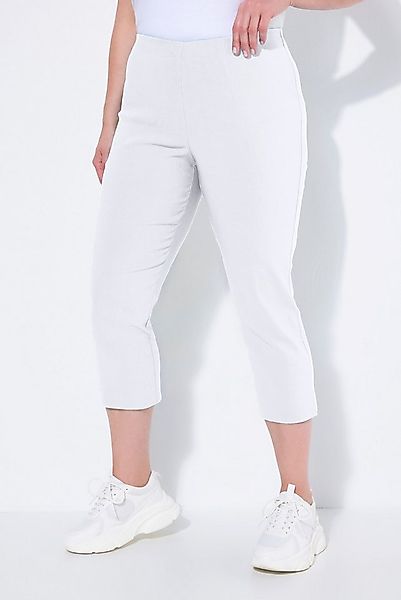 Ulla Popken Funktionshose Bengalinhose wadenlang Elastikbund Stretch günstig online kaufen