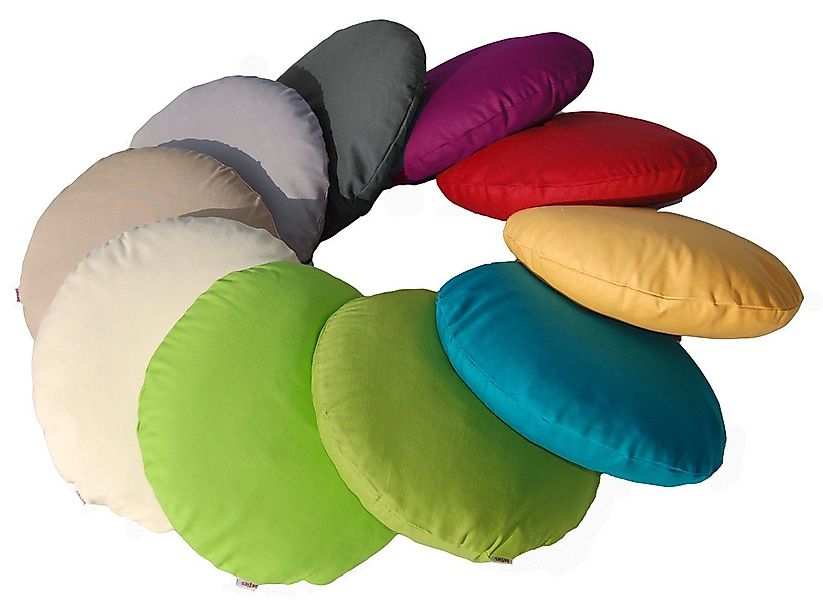 beties Kissenbezug Farbenspiel, (1 Stück), rund günstig online kaufen
