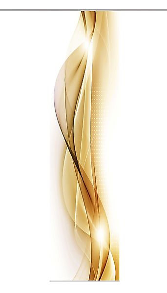 Clever-Kauf-24 Schiebegardine Flächenvorhang Neblana gold 60x246 günstig online kaufen