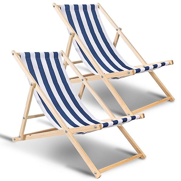 Clanmacy Gartenliege Klappbare Holz Strand Klappbar günstig online kaufen
