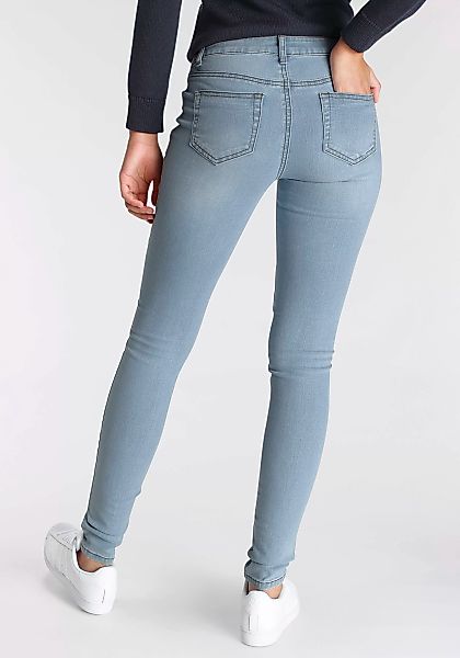 Arizona Skinny-fit-Jeans "mit Keileinsätzen" günstig online kaufen