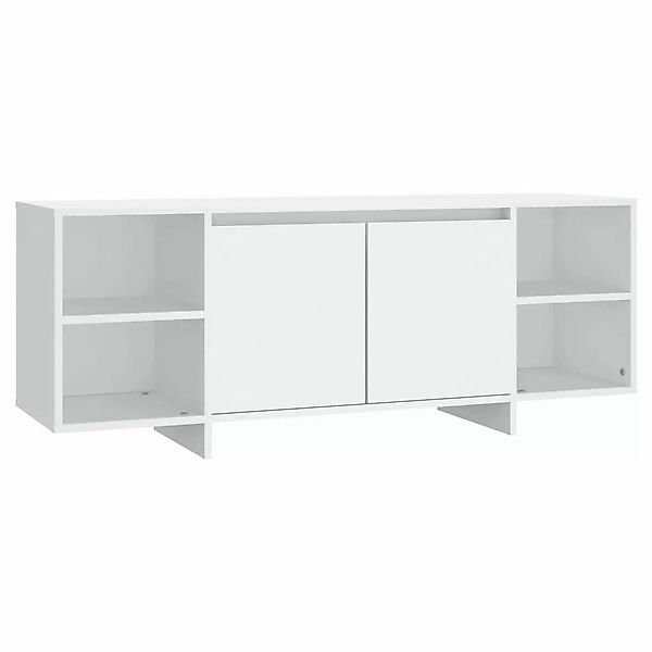 Vidaxl Tv-schrank Weiß 130x35x50 Cm Spanplatte günstig online kaufen