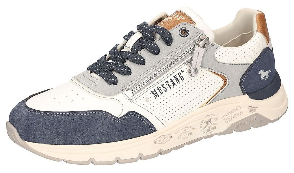 Mustang Shoes Sneaker, Runners Sneaker mit Außenreißverschluss günstig online kaufen