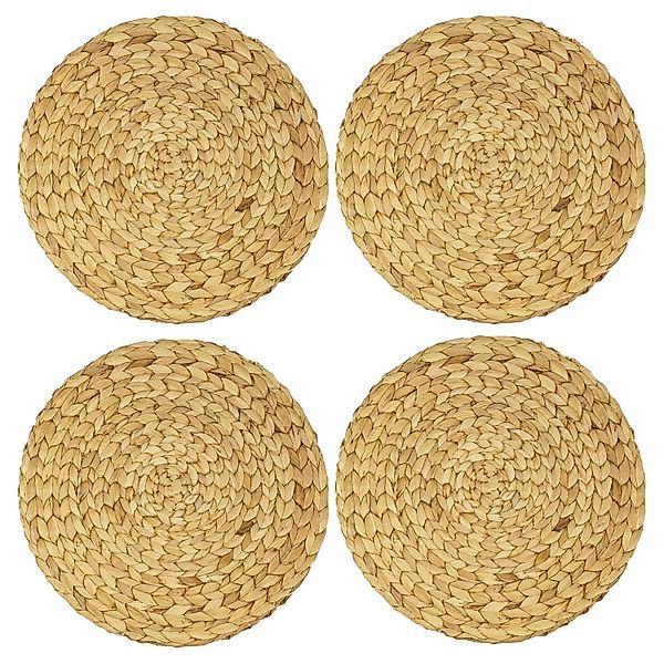 HMF Platzset Nachhaltiges Tischset rund, geflochten günstig online kaufen