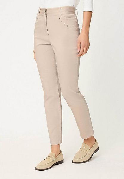 Olsen Stoffhose Hose im Cropped-Style mit elegantem Glanz günstig online kaufen