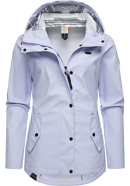 Ragwear Regenjacke YM-Marge stylische Übergangsjacke mit großer Kapuze günstig online kaufen