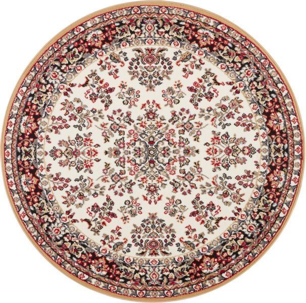 HANSE Home Teppich "Halton" rund 8 mm Höhe Kurzflor, Orient Optik, mit Bord günstig online kaufen