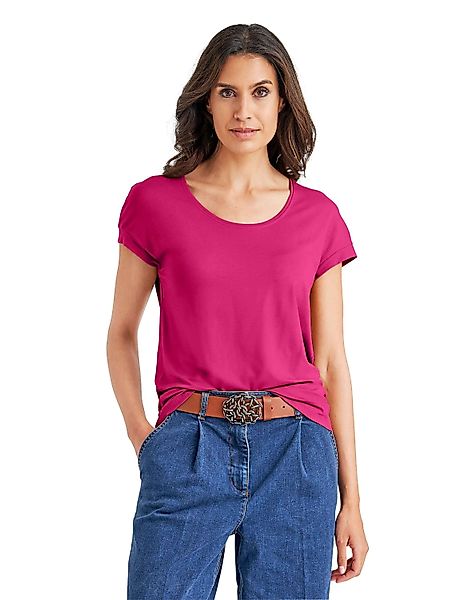 MADELEINE Kurzarmshirt Shirt mit Rundhals-Ausschnitt günstig online kaufen