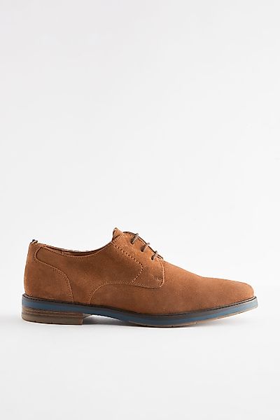 Next Derby-Schuhe aus Veloursleder Schnürschuh (1-tlg) günstig online kaufen