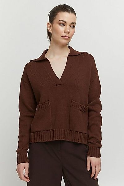 b.young V-Ausschnitt-Pullover BYOLIA COLLAR JUMPER - 20811891 günstig online kaufen