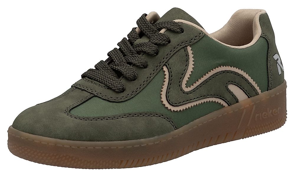 RIEKER Sport Plateausneaker, Freizeitschuh, Halbschuh, Schnürschuh günstig online kaufen