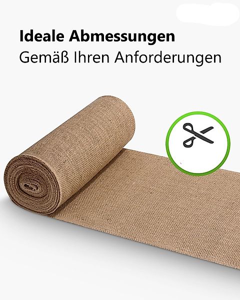 Montegoni Tischläufer Jute Tischläufer 30x1000 cm günstig online kaufen