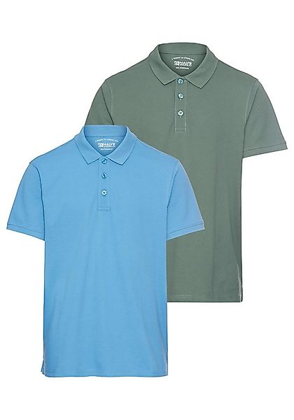 Man's World Poloshirt (2-er Pack) in tollen Farbkombinationen günstig online kaufen