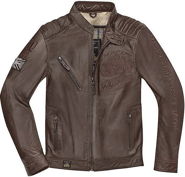 Black-Cafe London Motorradjacke Tokio Motorrad Lederjacke protektoren reißv günstig online kaufen