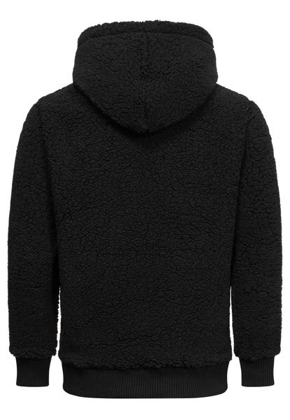 Amaci&Sons Kapuzenpullover CARNEY Kapuzenpullover Teddyfell Herren günstig online kaufen