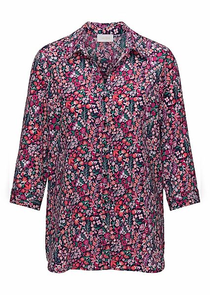 GOLDNER Hemdbluse "Kurzgröße Pflegeleichte Bluse mit 3/4-Arm" günstig online kaufen