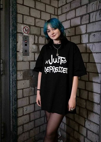JustdePressed Clothing Print-Shirt Trauma - unisex heavy T-Shirt günstig online kaufen