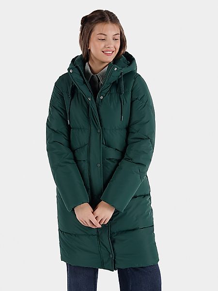 Colins Parka Langer beige Puffer-Damenmantel mit günstig online kaufen