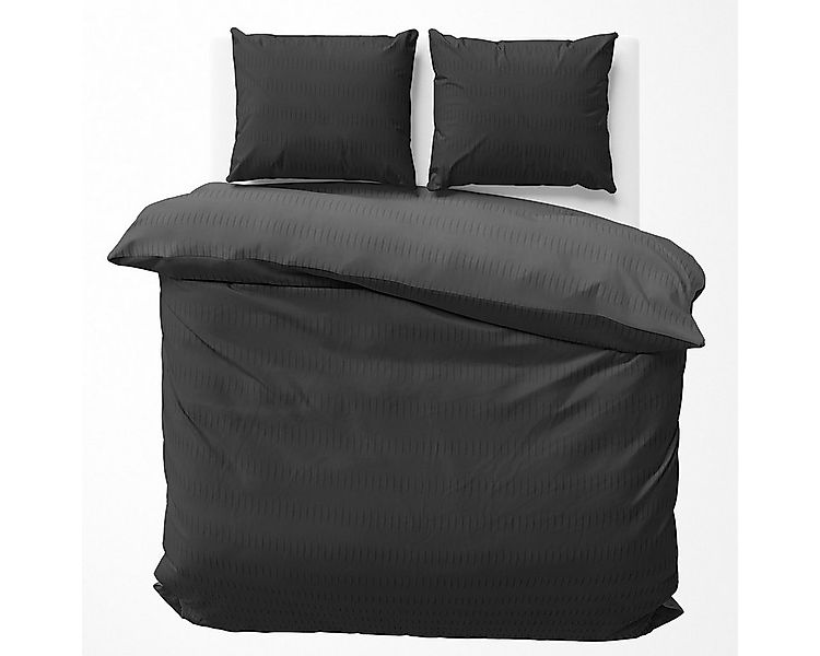 Visaggio Bettwäsche Wendebettwäsche Allergiker geeignet, Seersucker, 3 teil günstig online kaufen