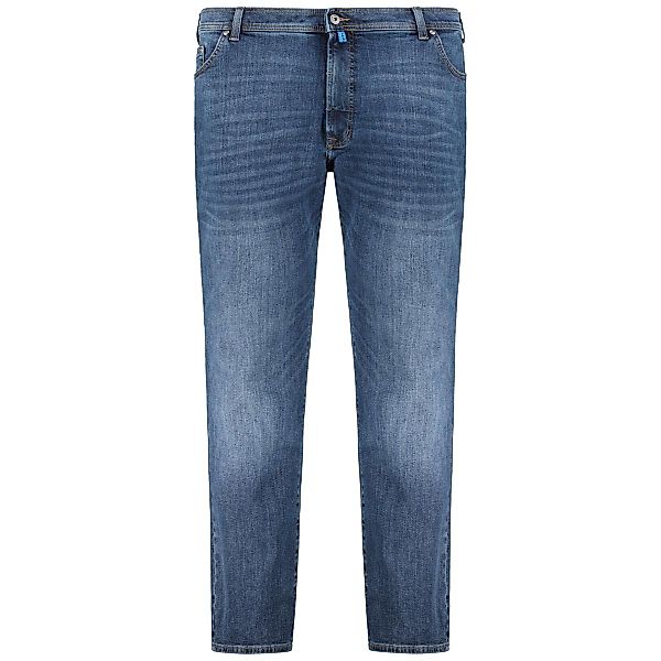 Pierre Cardin Stretch-Jeans "Dijon", Loose Fit Farbe blau Größe: 62 günstig online kaufen