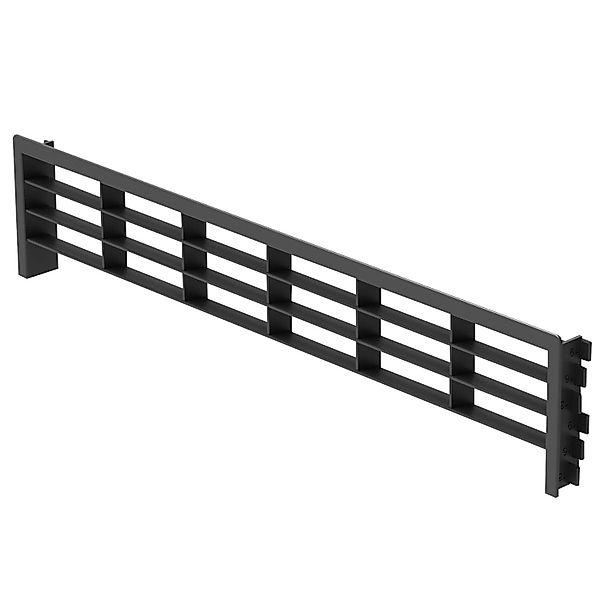SOTECH Lüftungsgitter für Sockel 396 x 83 mm Schwarz günstig online kaufen