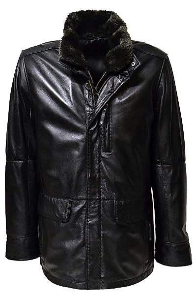 Zimmert Leather Lederjacke Eddi Parka, Westeneinsatz günstig online kaufen