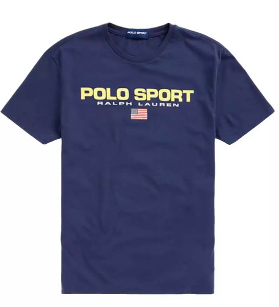 Polo Ralph Lauren T-Shirt Flag Logo günstig online kaufen